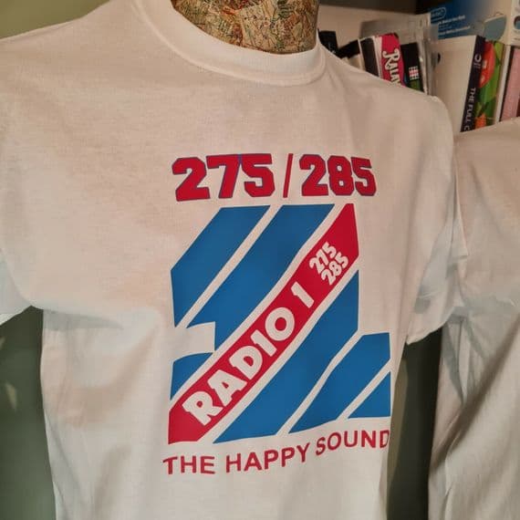 Signal Radio 257 T Shirt ILR 1980s retro iconic tee shirt