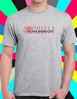 Signal Radio T Shirt ILR 1980s retro iconic tee shirt Stoke on Trent