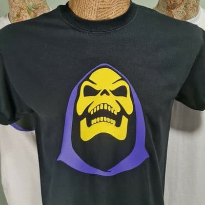Skeletor 80's t shirt