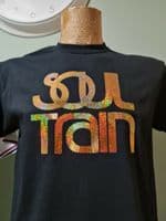 Soul Train tee t shirt retro legendary disco funk show USA 1970s