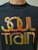 Soul Train tee t shirt retro legendary disco funk show USA 1970s