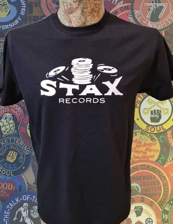 Stax Records Northern Soul tee t shirt retro various colours
