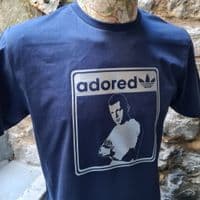 Stu Allan Adored graphic tee t shirt Manchester Heroes Legends
