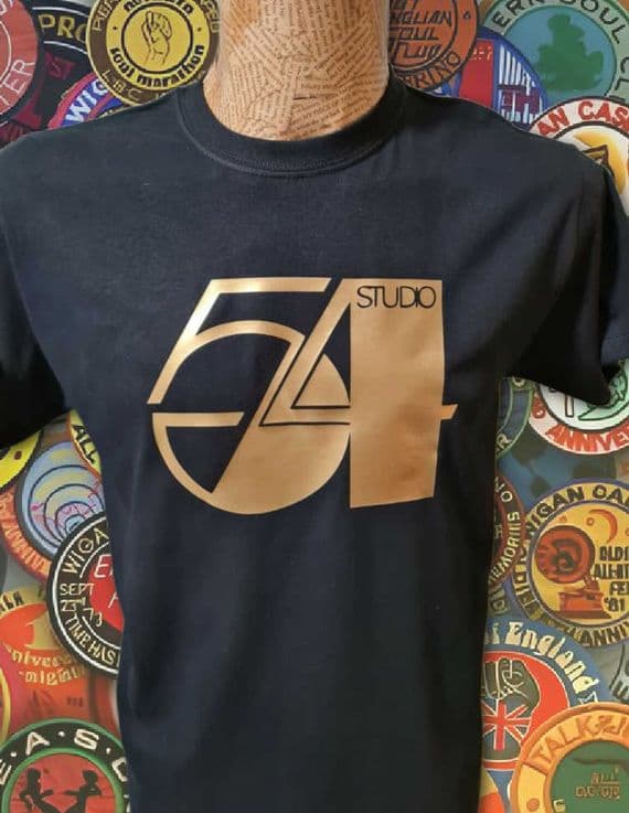 Studio 54 Disco Soul tee t shirt retro legendary New York nightclub 1970s