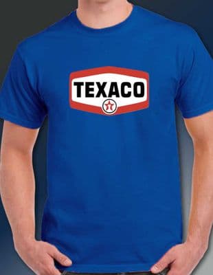 Texaco Retro Rally tee t shirt top 1980s Motor Sport Racing Car various colours
