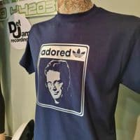 Tony Anthony H Wilson Adored graphic tee t shirt Manchester Heroes Legends