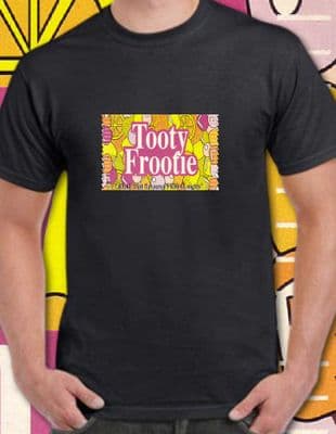 Tooty Frootie Rave Flyer tee t shirt VARIOUS COLOURS Shelleys Stoke on Trent