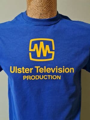 Ulster UTV Vintage T-Shirt ITV 1970S 80S television ITV Northern Ireland