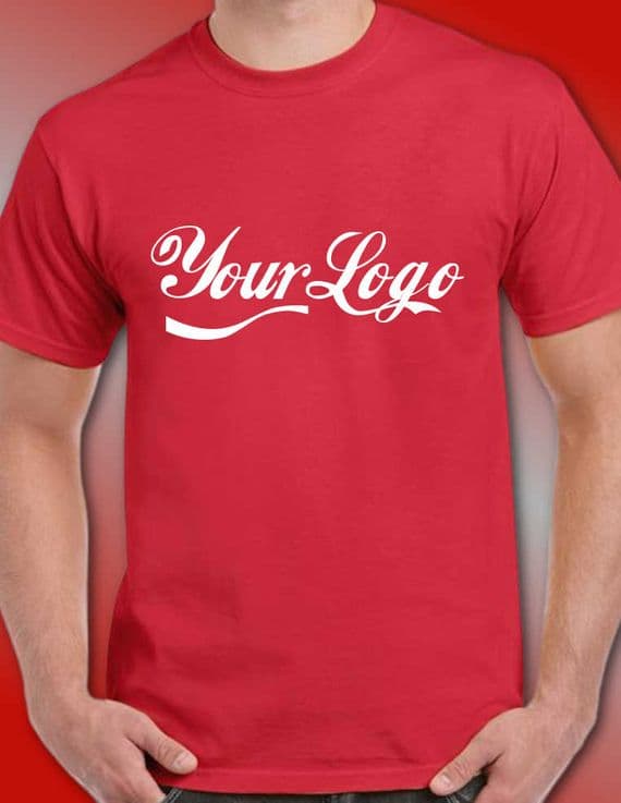 Your Logo or design T shirt various colours