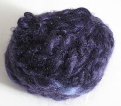 Adele's slubby mohair - Indigo