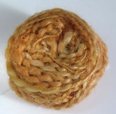 Adele's slubby mohair -Saffron