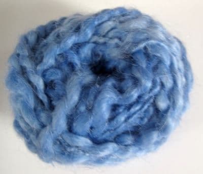 Adele's slubby mohair -Sky blue