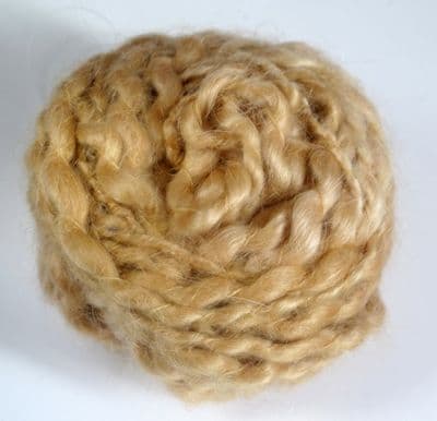 Adele's slubby mohair -Wheat