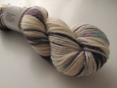 Apples And Pears BFL DK - Purple dip with a little blue