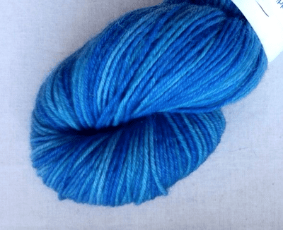 Apples & Pears 3ply sock yarn mini - Blue