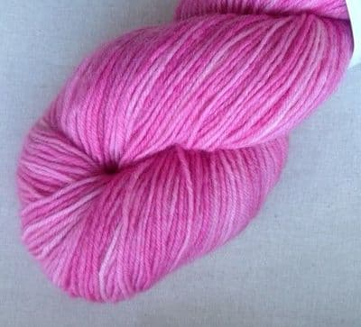 Apples & Pears 3ply sock yarn mini - Pink