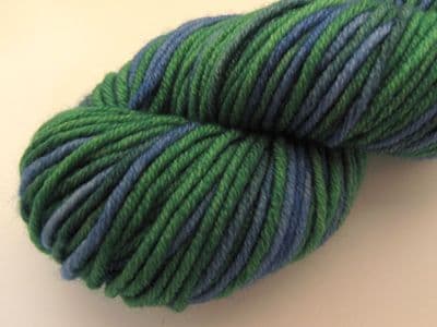 Apples & Pears Fine merino DK - Racing green & navy