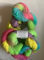 Colourspun lace cotton 2ply. Great for shawls.