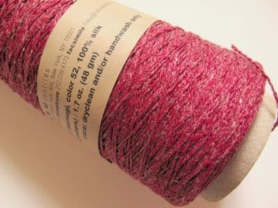 Habu textiles tsumugi - Red