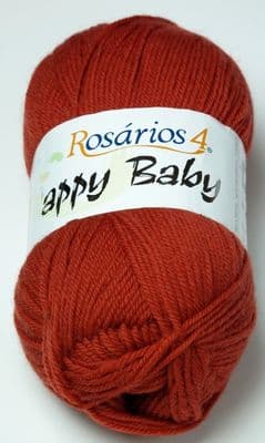 Happy baby - Brick red