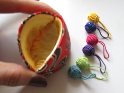 Hiya Hiya Dumpling case with stitch markers