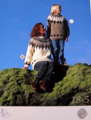 Lopi Pattern for woman and young girl 18-5 and 18-6