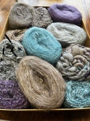 Mohair sweater kit - Paris Mist