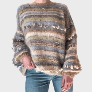 Mohair sweater kit - Pebble Beach