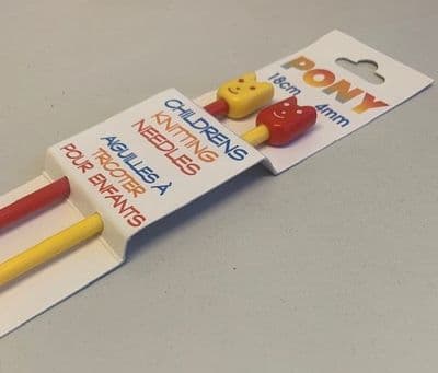 Pony Children's knitting needles