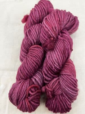 Squishy chunky merino. - Burgundy