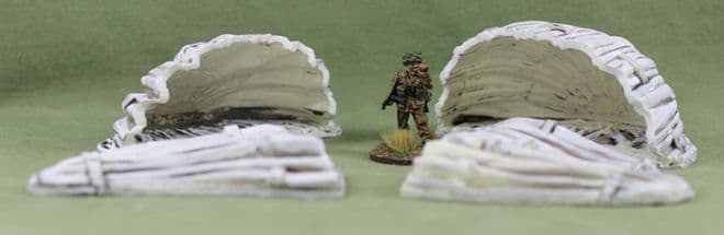 28mm resin parachutes.