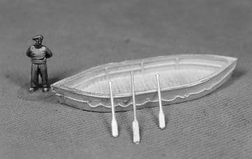 ACS11 British assault boat with oars