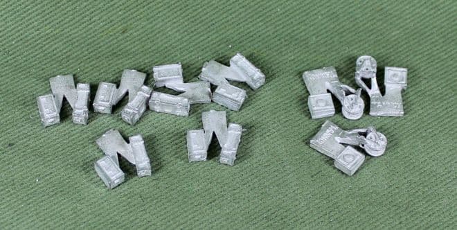 ACS8 25pdr ammo boxes & tannoy