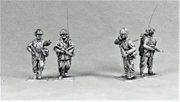 BAOR13 British Infantry command groups.