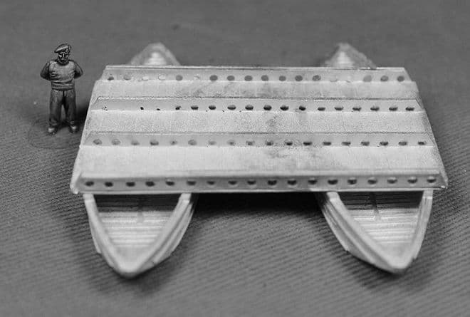 BB7 Folding boat equipment Mk III floating section