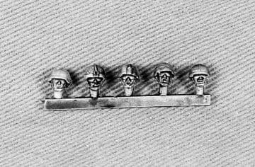 BRIT25 M7 Helmet heads.