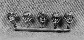 DBP22 French Para Helmet heads.