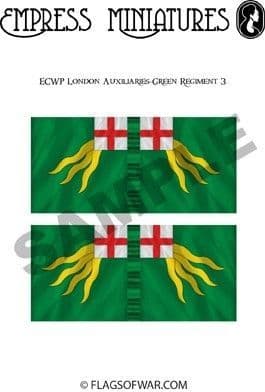 ECW FLAG London Auxiliaries-Green Regiment 3