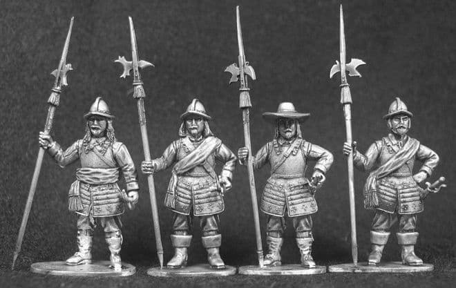 ECW04 Sergeants with halberds.