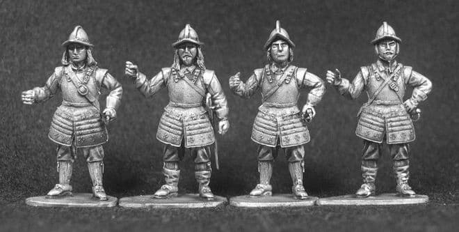 ECW08 Pikemen. Buff coats and full armour.