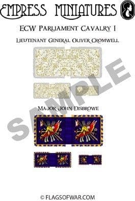 ECW1 FLAG CROMWELL & DISBROWE TROOP