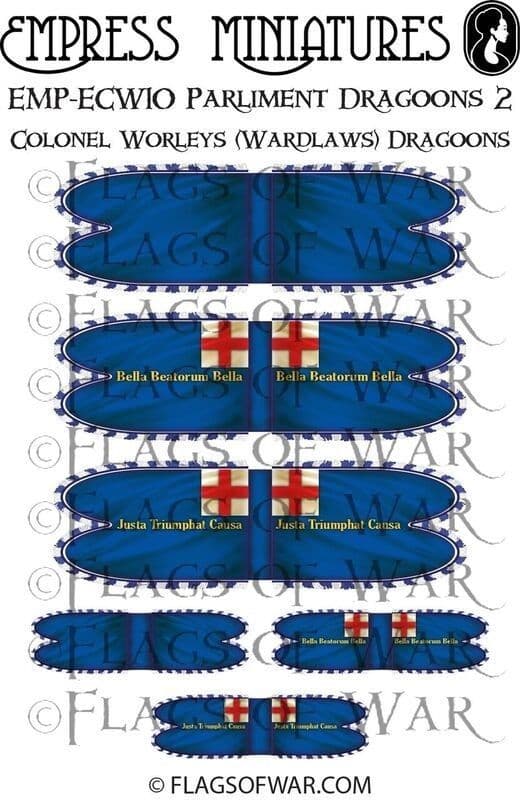 ECW10 FLAG WARDLAWS DRAGOONS 2