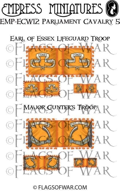 ECW12  FLAG ESSEX & GUNTER TROOP