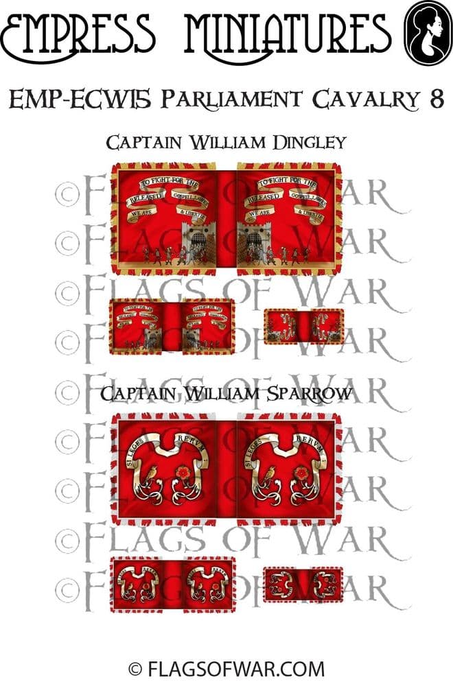 ECW15 FLAG DINGLEY & SPARROW. EASTERN ASSOCIATION.