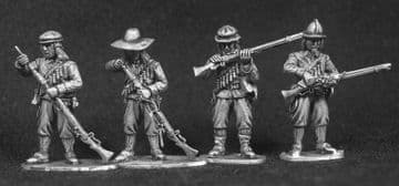 ECW15 Musketeers loading with musket rests.