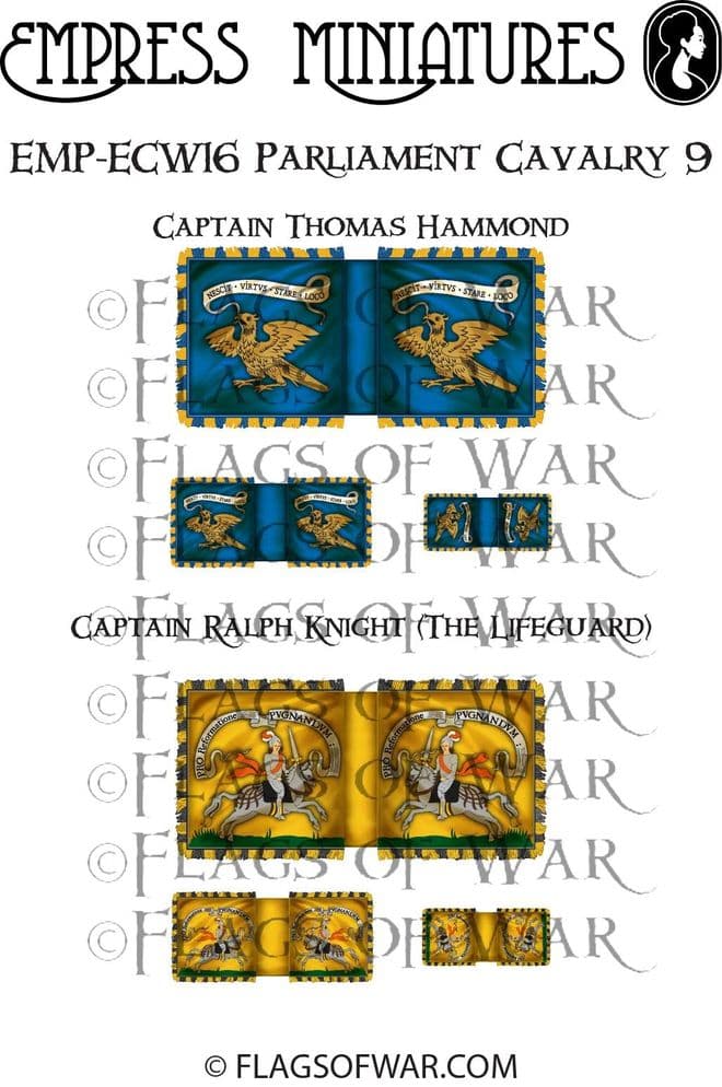 ECW16 FLAG HAMMOND & KNIGHT. EASTERN ASSOCIATION.