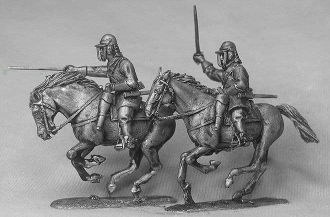 ECW31 Cavalry. Armour, buff coats swords.