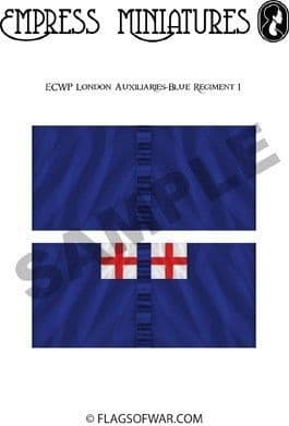 ECW31  FLAG London Auxiliaries-Blue Regiment 1
