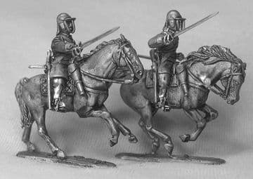 ECW32 Cavalry. Armour, buff coats swords.