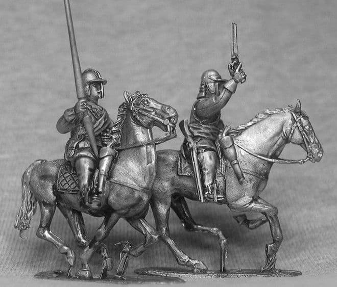 ECW35 Cavalry. Armour, buff coats pistols.